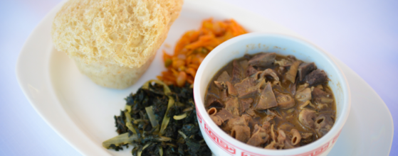 Traditional Basotho food